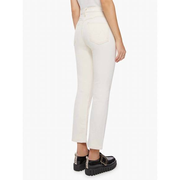 NEW MOTHER the buckle bunny rider ankle jean in act natural - Picture 2 of 5